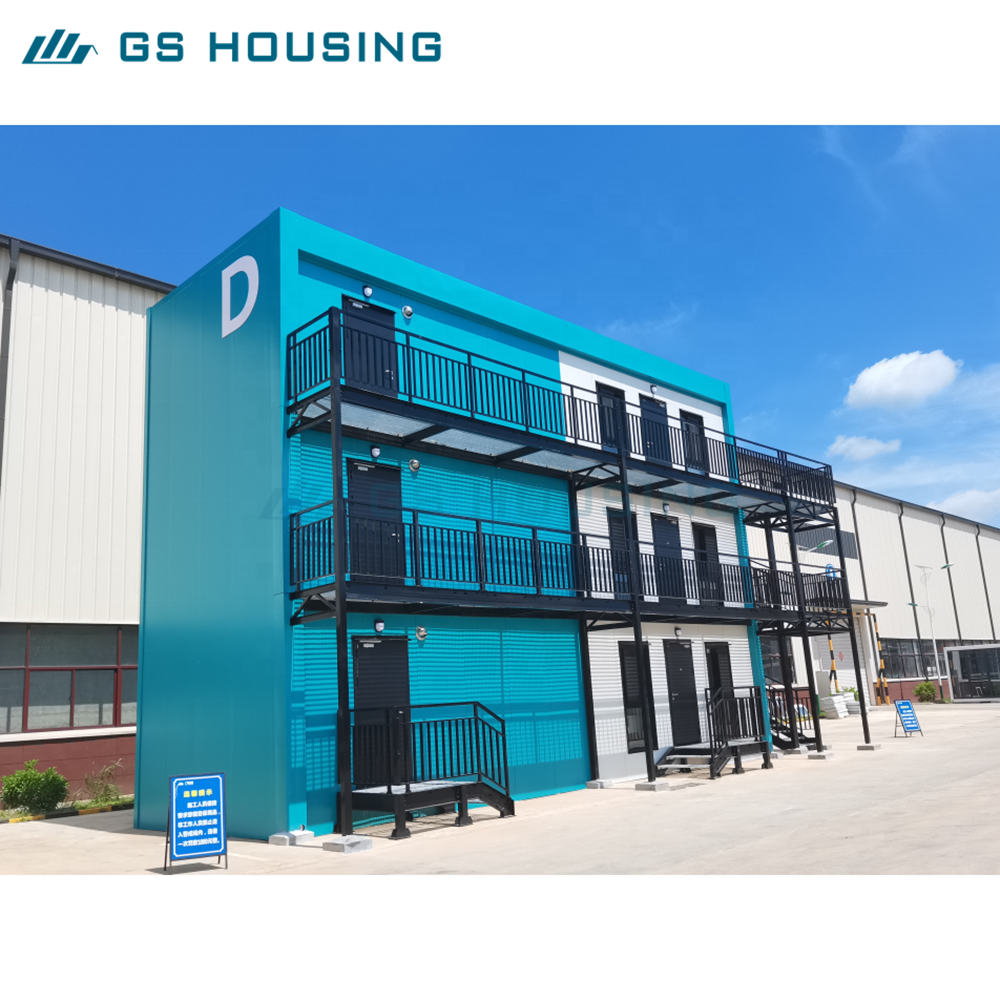 Factory Modular Prefab Apartments Office Building Standard Sizes 20ft 40ft Modern Steel Container Houses Eco Friendly Fast