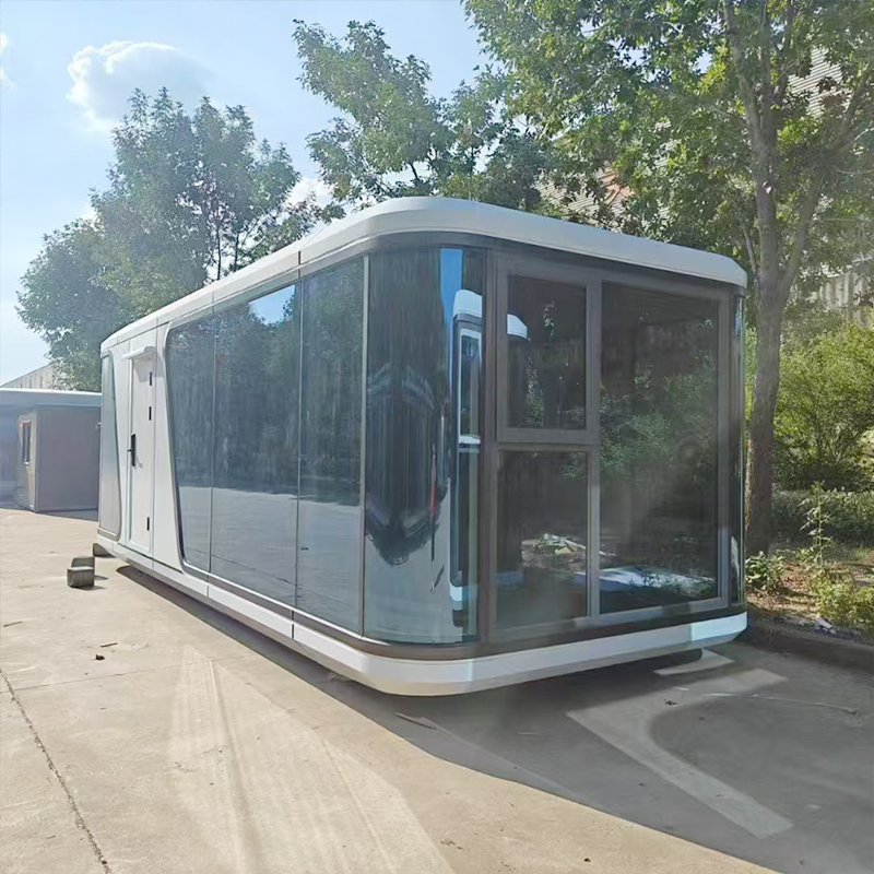 20ft Prefabricated Container House House Capsule 3 Bed Prefab Prefabricated Cabin Insulated Quiet Secure for Hotel Rental Camp