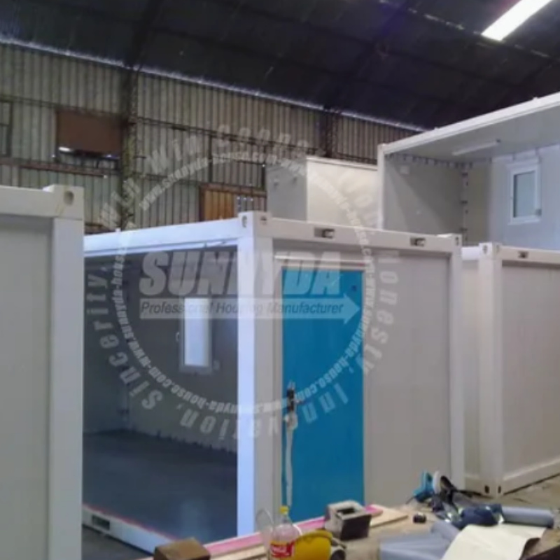 Small Temporary Steel Modular Prefab Guard Container House (SU-C108)