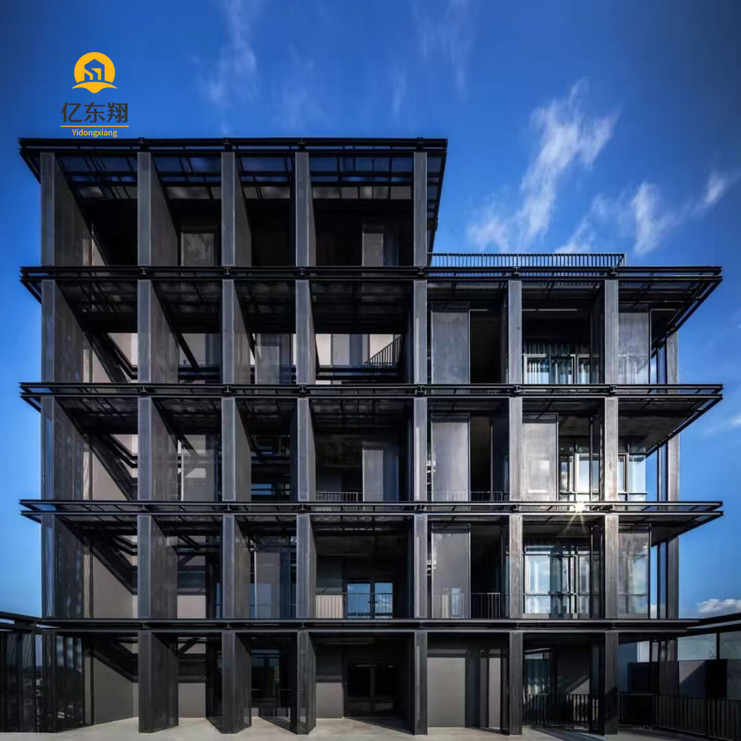 Comfortable Prefabricated Modular Steel Structure Apartment Dormitory With Full Facility For Remote Site Staff