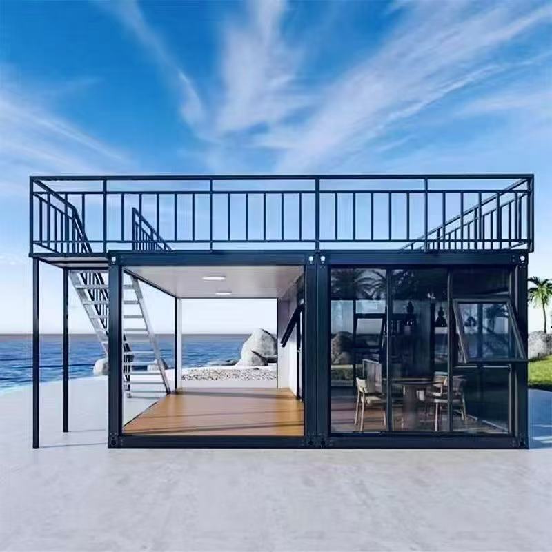 High Quality Prefabricated House Modular Homes 20ft 40ft Apartment Modular Container House for Salee