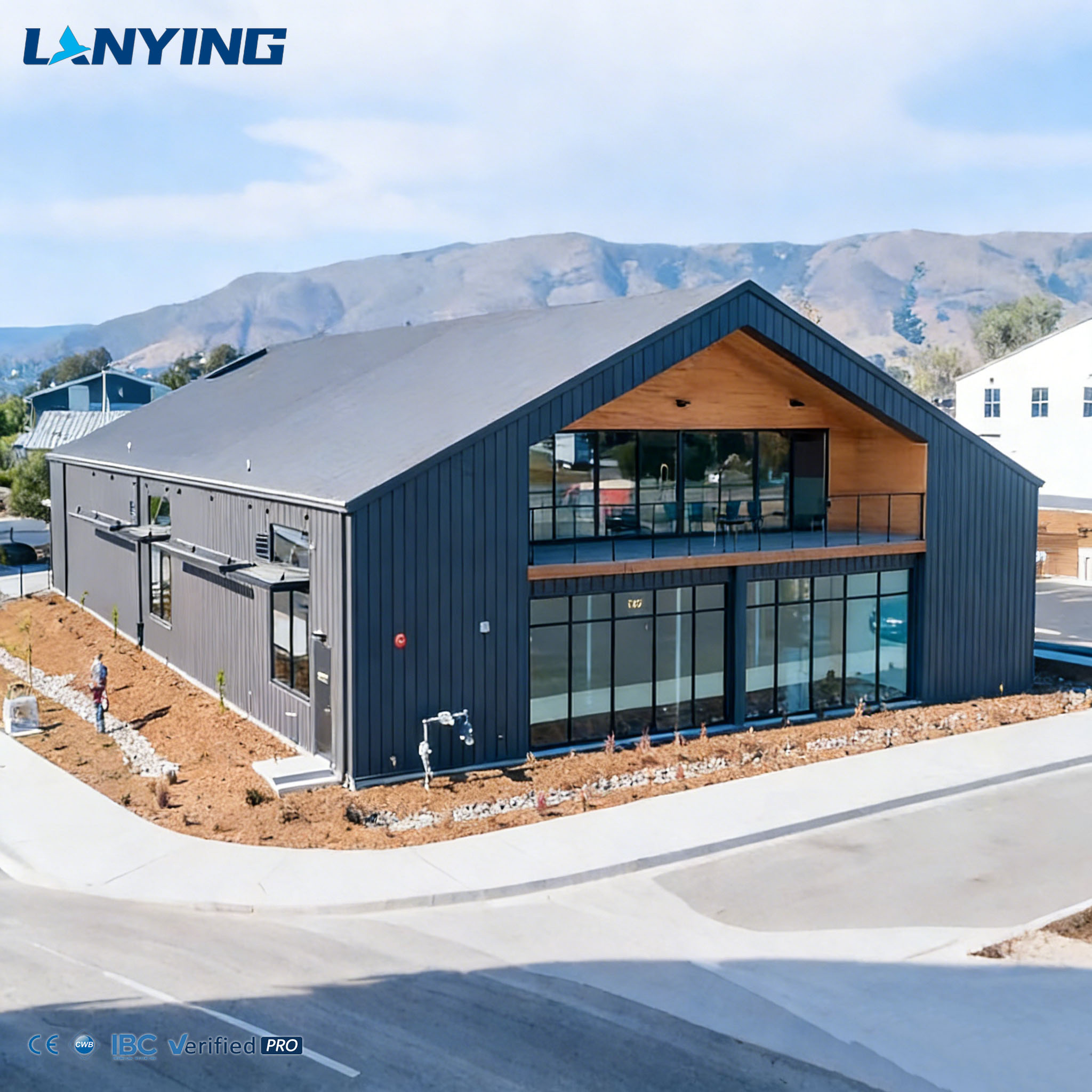 Prefabricated Light Steel Structure Warehouse Workshop Metal Building