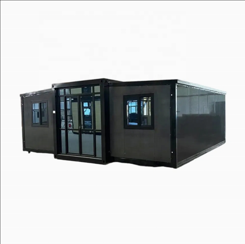 Expandable Prefabricated Modular Container House Steel Structure Thermal Insulation Customisable Office Building Apartment Hotel