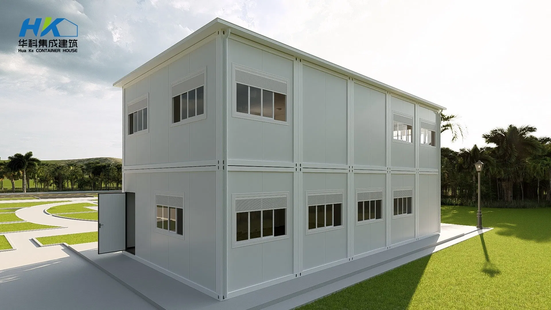 Fast Install and Affordable Prefab Container Accommodation Dormitory Office Building for Worker Construction Worker Camp