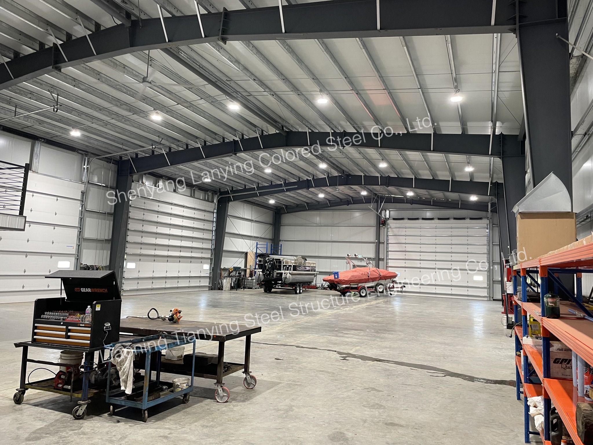 Prefabricated Steel Structure Logistics Warehouse Workshop Industrial Building Commercial Building Steel Structure Warehouse
