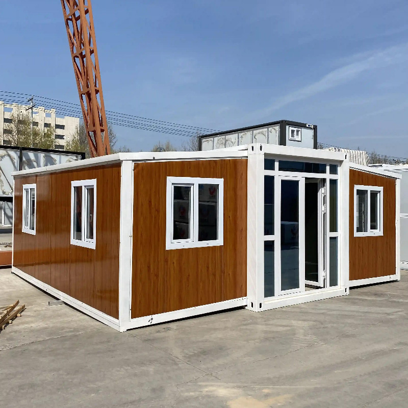 Outdoor Low Cost Heavy Duty Modular Expandable Luxury 40ft 30ft 20ft Container Foldable Tiny House With Bathroom