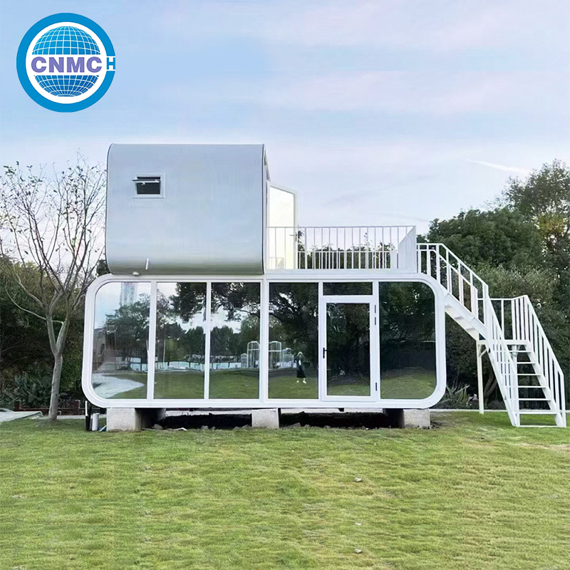 Custom Simple Steel Structure Container Homestay Modular House 20ft/40ft Model for Rural Renovation with 1 Year Warranty