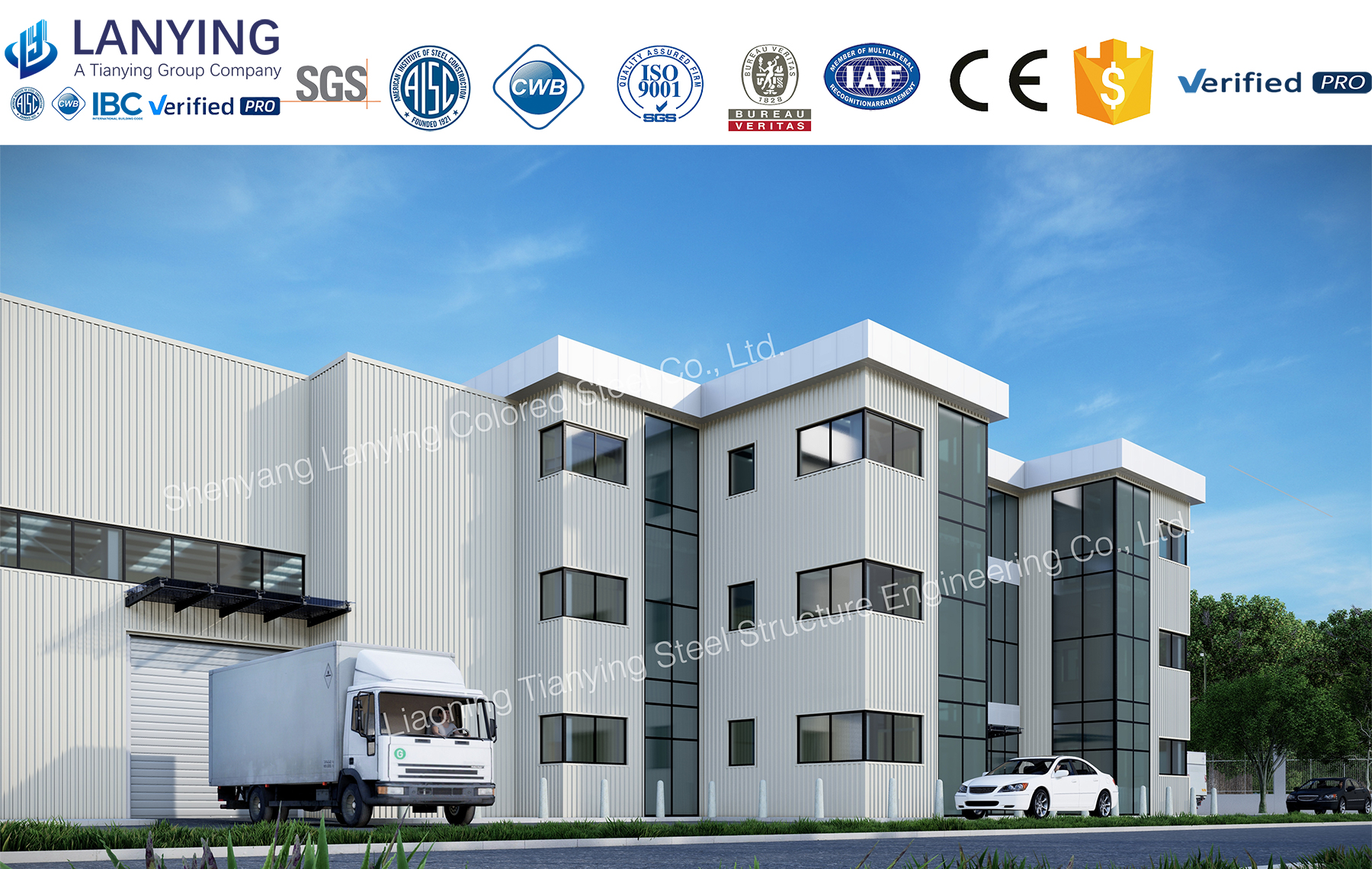 Certified Prefabricated Steel Structure