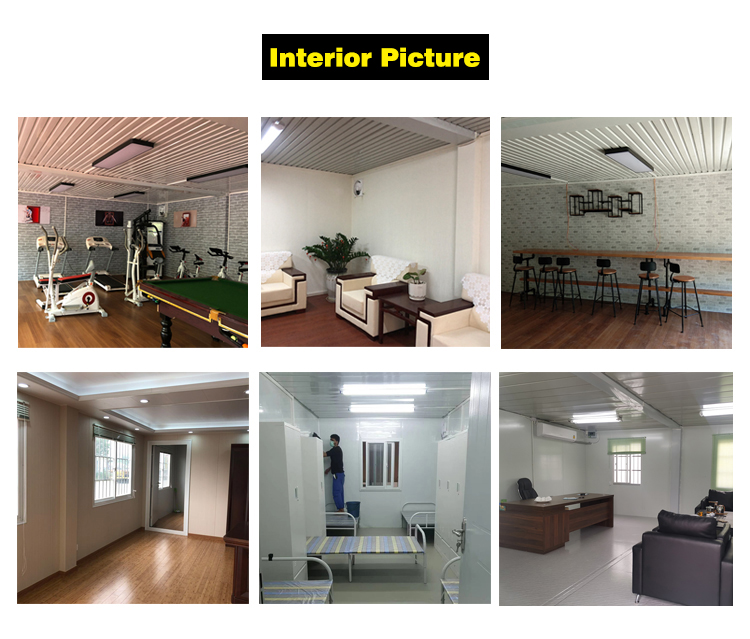 High Quality Modern Nordic Worker Apartment Modular House Discount Casa Contenedores Planos Prefab Container House