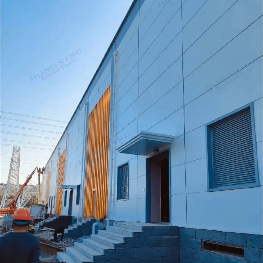 Low Cost Economic Prefabricated Steel Structure Office Building Simple Installation Worker Camp Multi-Functional Building