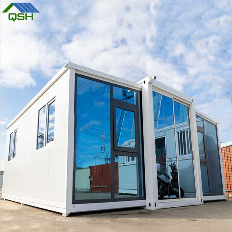 Mobile 2 Bedroom Granny Flat Expandable Container House for Office Courtyard