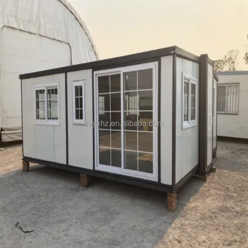 High-End 4oft Steel-Made Pre-Fab Expandable Container House Best Price Quality Tiny Home Toilet Kitchen Warehouse 2oft Available