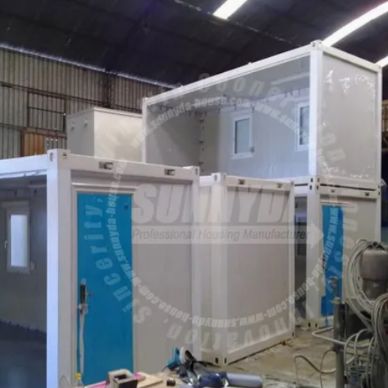 Small Temporary Steel Modular Prefab Guard Container House (SU-C108)