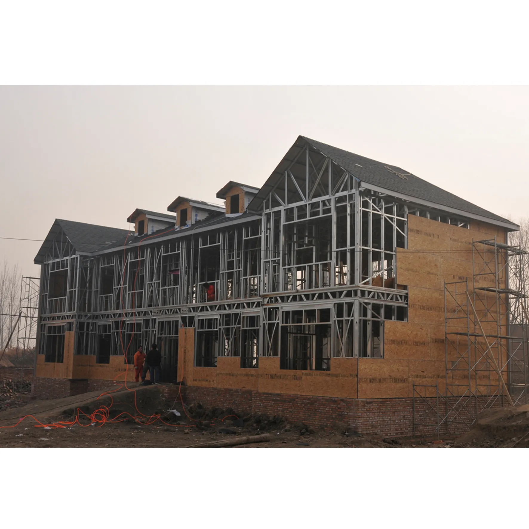 Modern Design 5-Star Prefabricated Steel Structure for Hotels