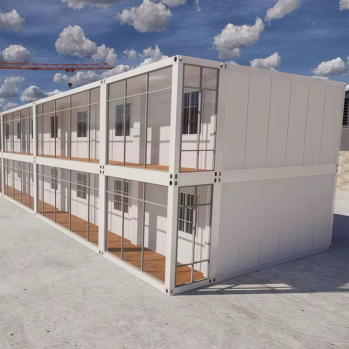 Hot Sale Customized Container Homes Tiny Flat Pack Modular Steel Houses For Hospitals And Popular
