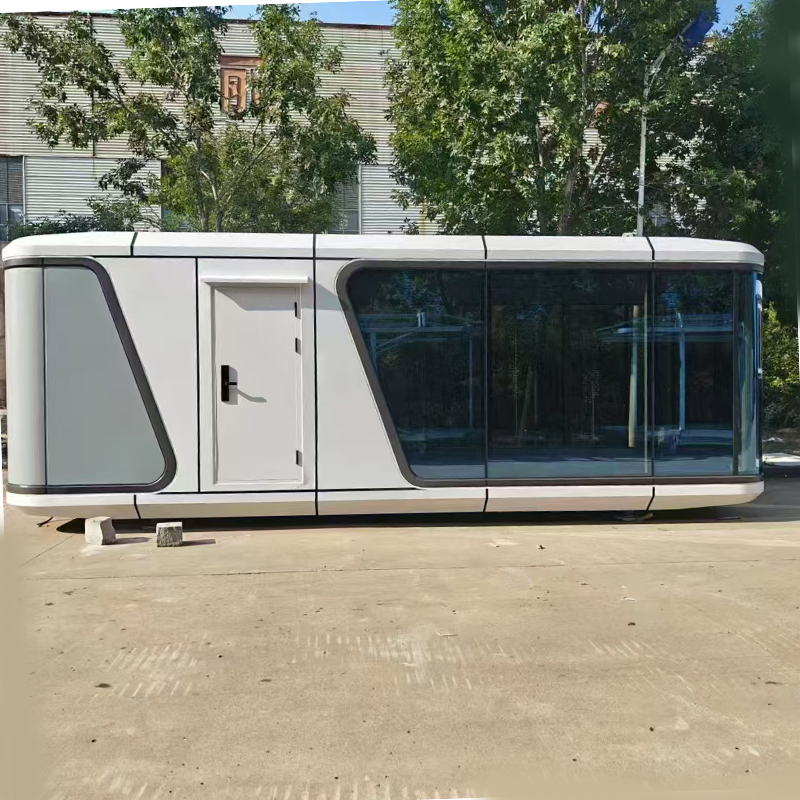 20ft Prefabricated Container House House Capsule 3 Bed Prefab Prefabricated Cabin Insulated Quiet Secure for Hotel Rental Camp