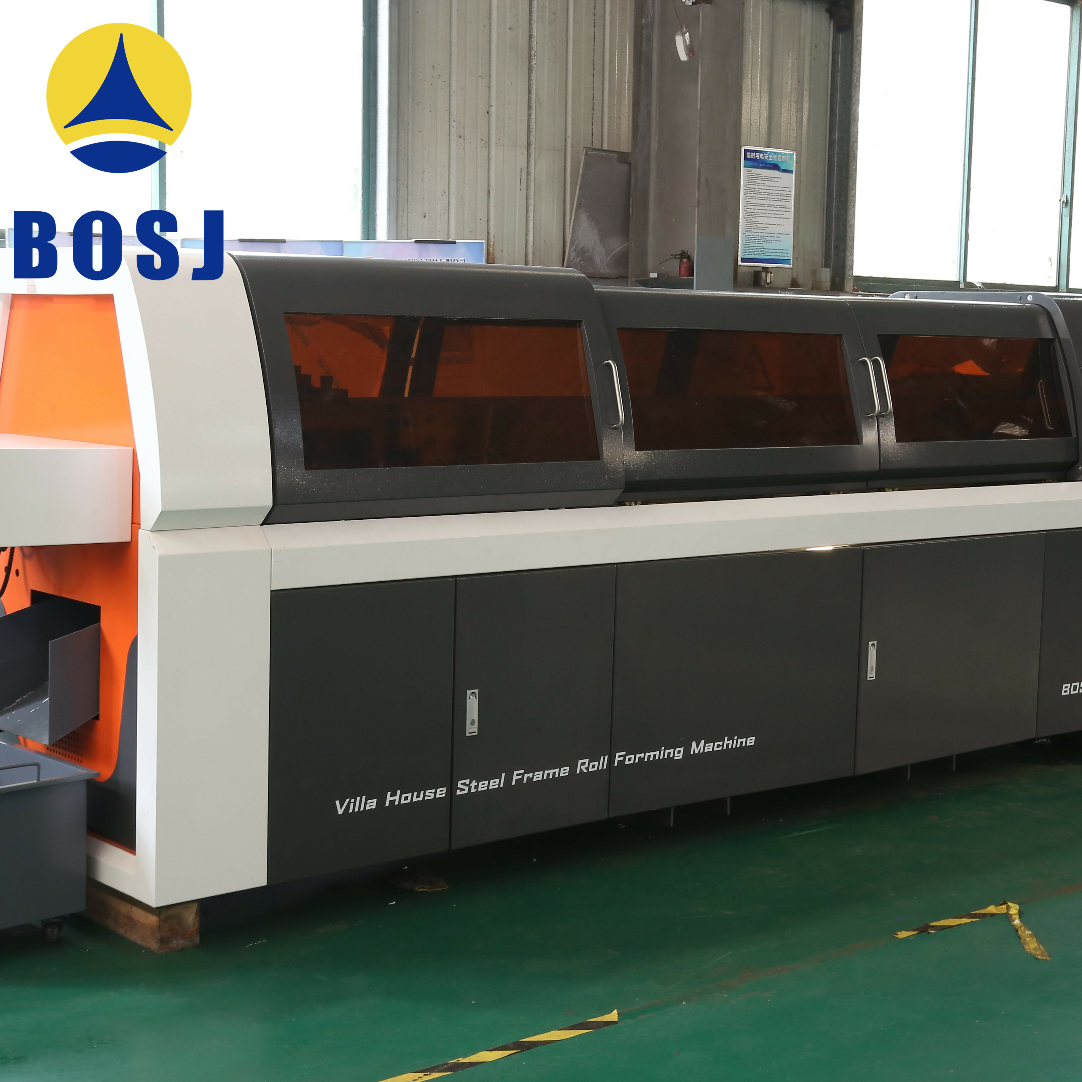 Prefabricated Metal Frame House Light Gauge Steel Modular Construction Structural Steel Framing Machine For Residential Building