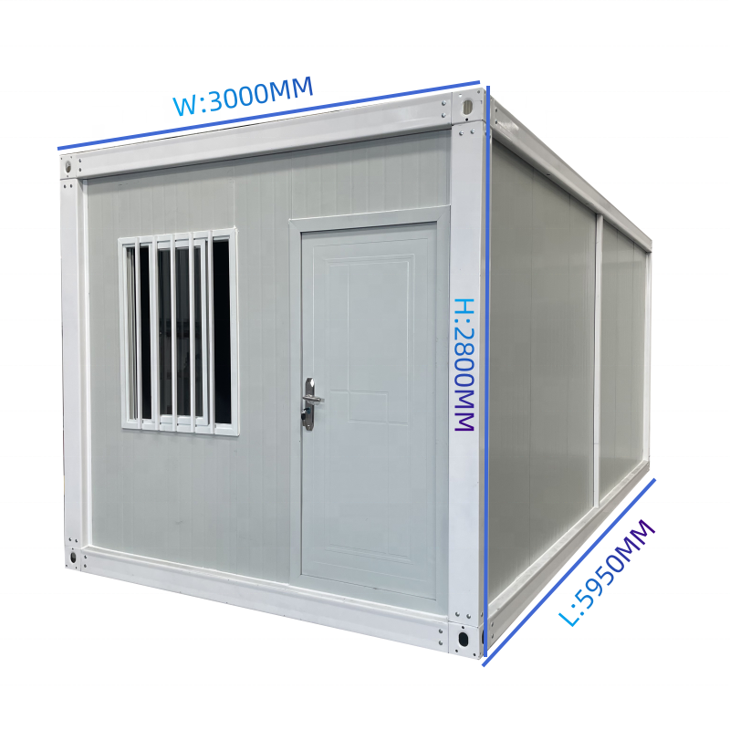 Fast Install Z Style Folding Container Home for Workshop Waterproof Casas Prefabricadas Modular Mobile Foldable Container House