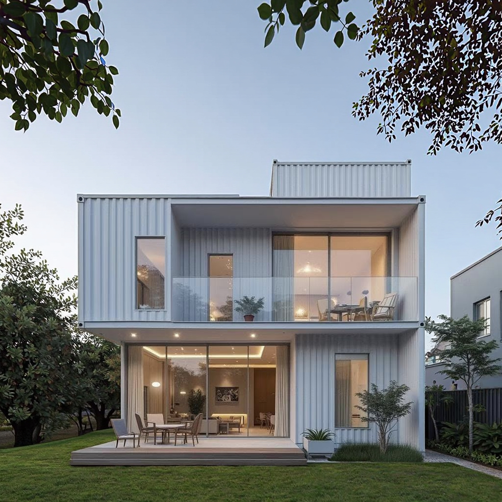 Modern Style Detachable Steel Container Houses for Outdoor Use Free Design Planning Workshops Plants Warehouse Hospital Mall