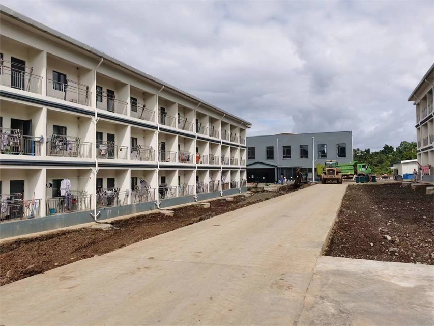 Prefabricated Hotel Building Construction Steel Structure Apartments Prefab Hotel Building
