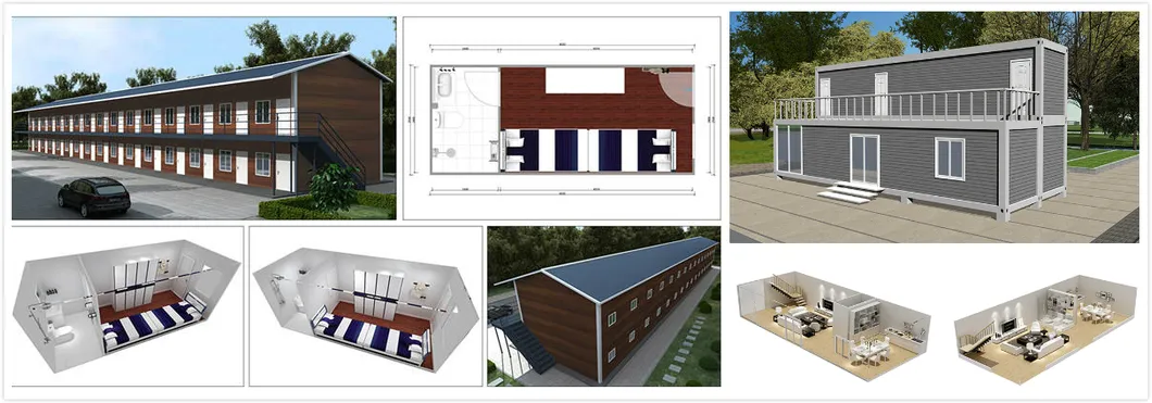 Modular Prefab Luxury Container House Modular Home Luxury Villa/Modular House/Small House/Tiny House/Prefab House/Container House