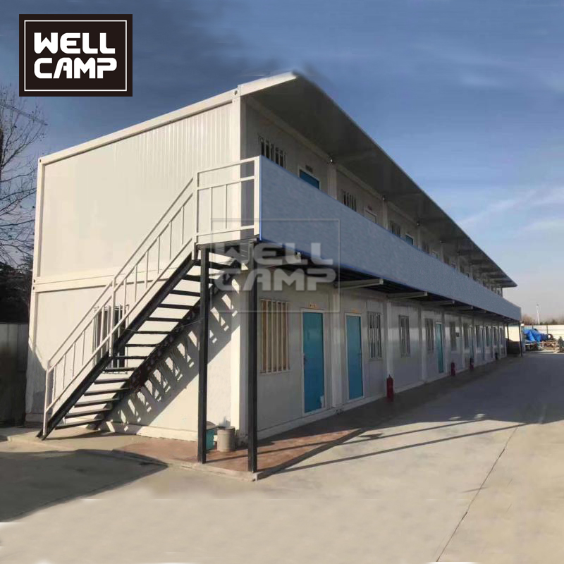 Fast Install and Affordable Prefab Container Accommodaiton Dormitory Building for Worker Construction Worker Camp