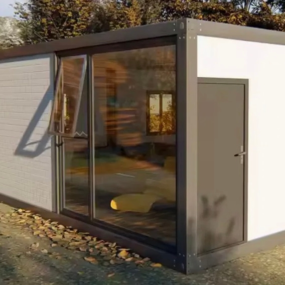 Custom Eco-friendly Luxury Two Bedrooms Shipping Container House Fast Build Outdoor Hotel Detachable Container House