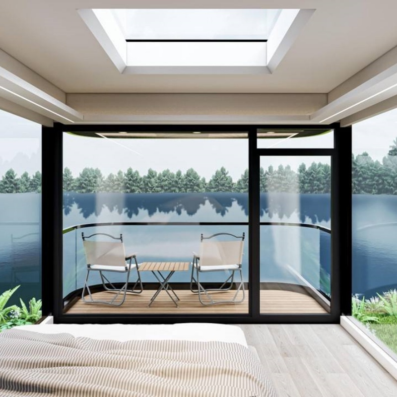 Cheap Prefab Popular Apple Cabin House Price Prefabricated Portable House Sleeping Container House for Hotel
