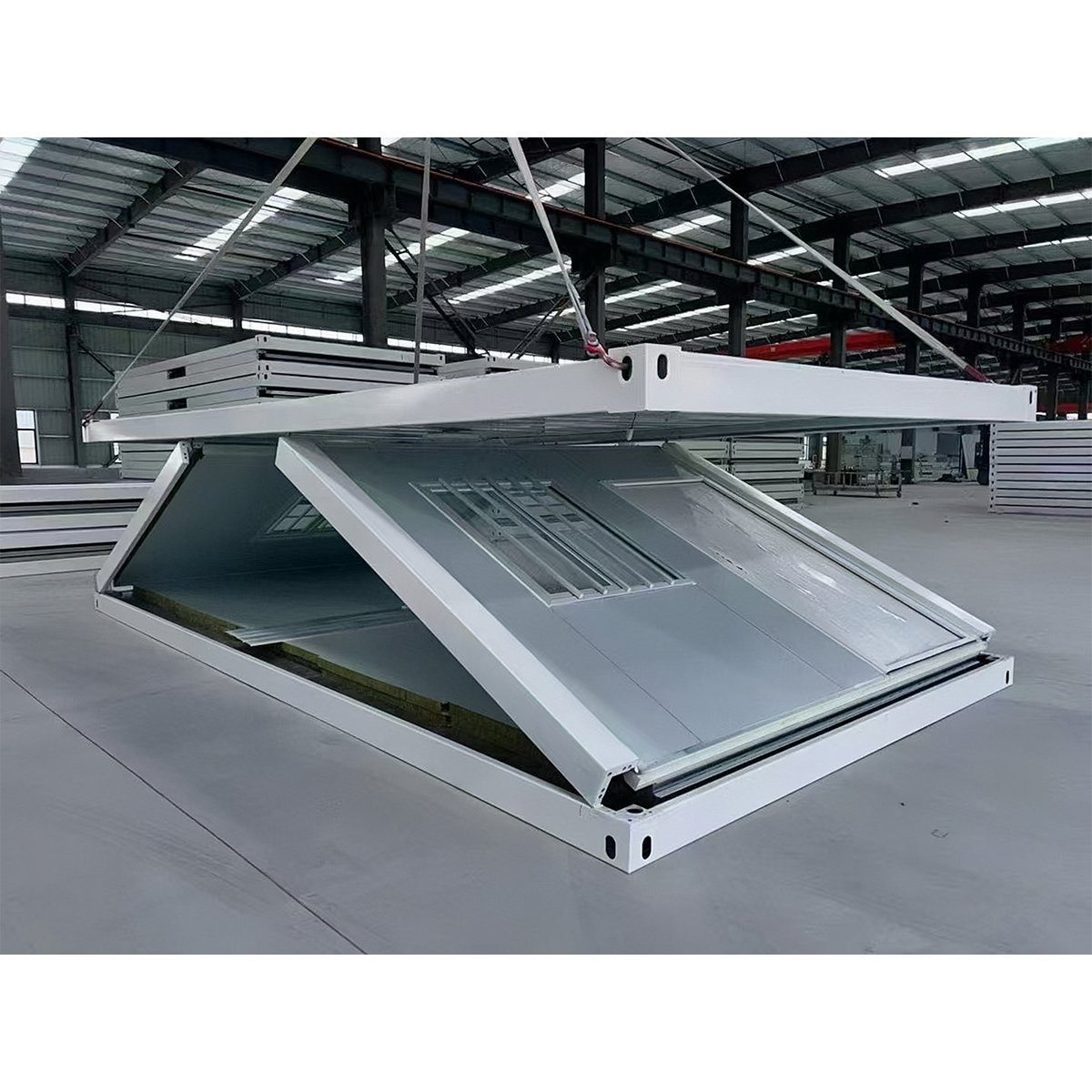 X-Type Folding Container House For Apartment Hospital Office Building Collapsible Container House