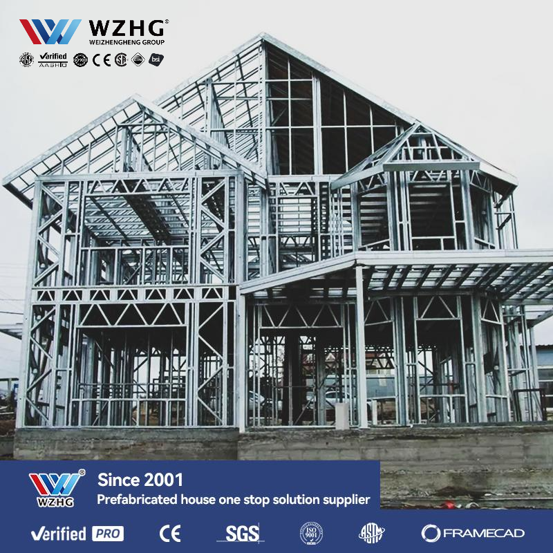 Sustainable Light Steel Modular Villa for Australia NZ Market Modern Coastal Resort Use for Villa Apartment Office Building