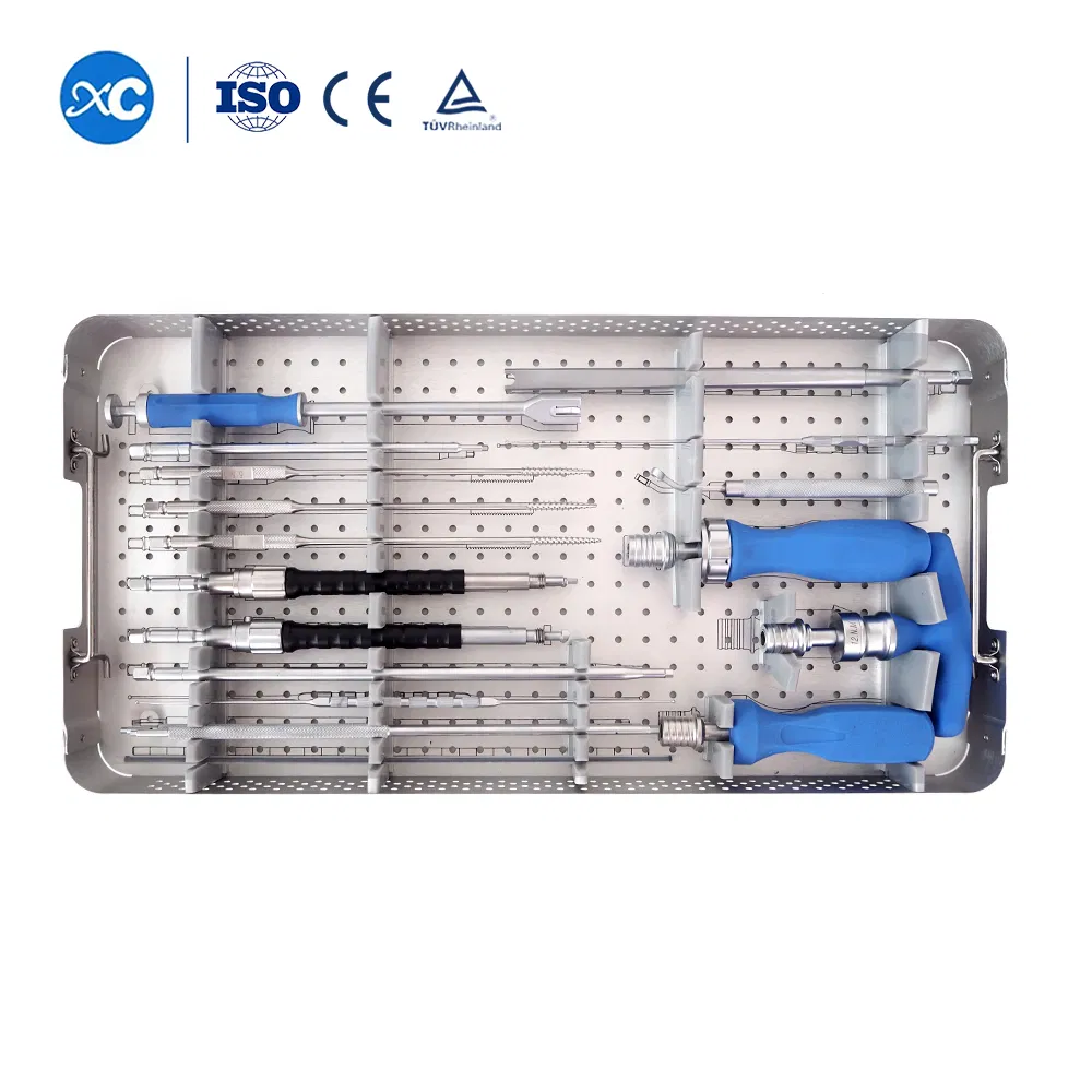 5.5/6.0mm Titanium Pedicle Screws Spine Orthopedic Surgical Instrument Set