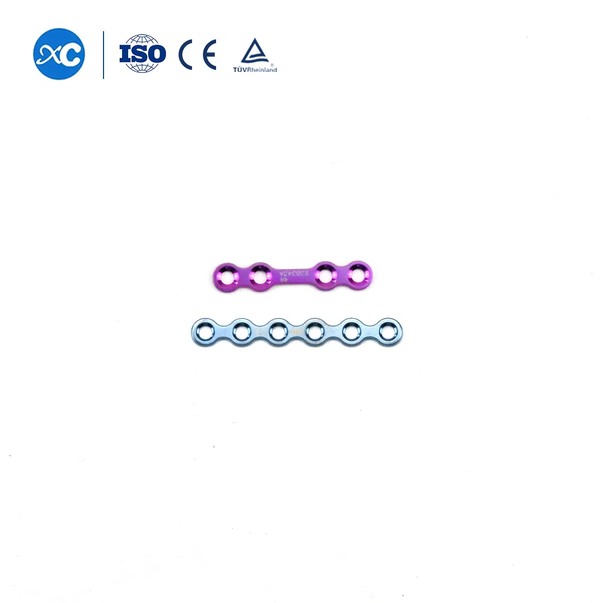 Surgery Kit Skull Reconstruction Titanium Maxillofacial Locking Plate and Screw Implants