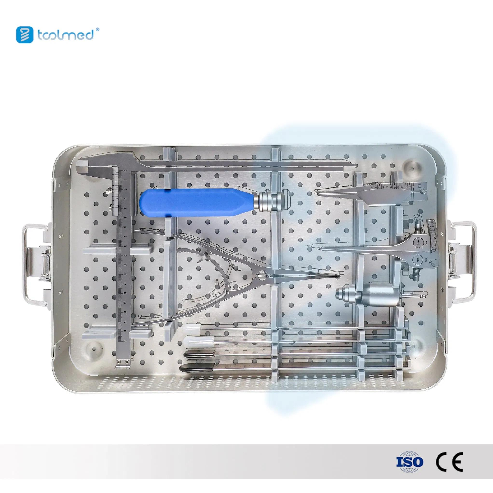 Orthopedic Surgical Instruments Set Medical Osteotomy Locking Plate Titanium System for Bone Cutting &amp; Fixation in Surgery