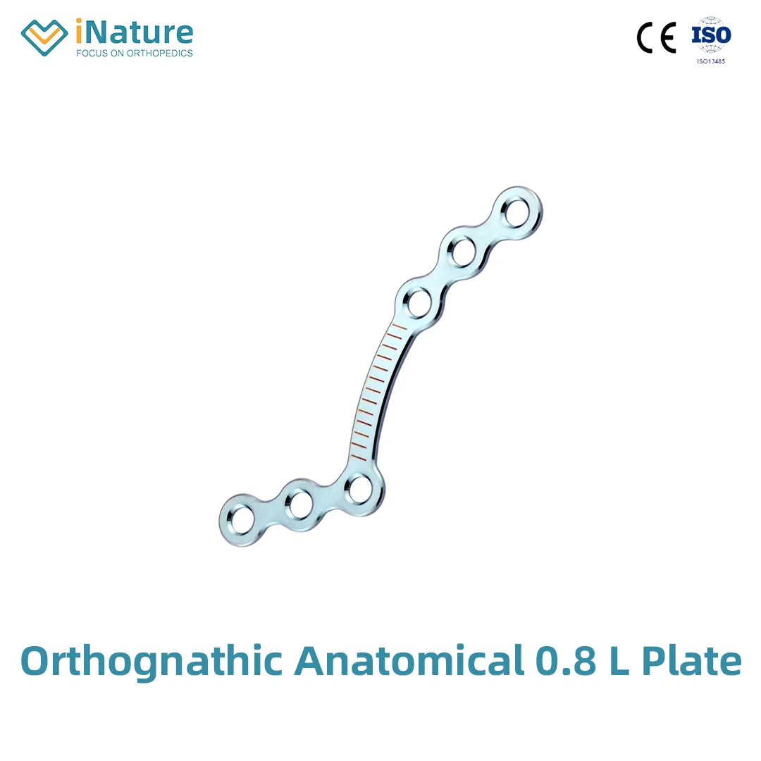 Orthopedic Maxillofacial Orthognathic 1.0 Sagittal Split Fixed 4 Holes Plate Implant