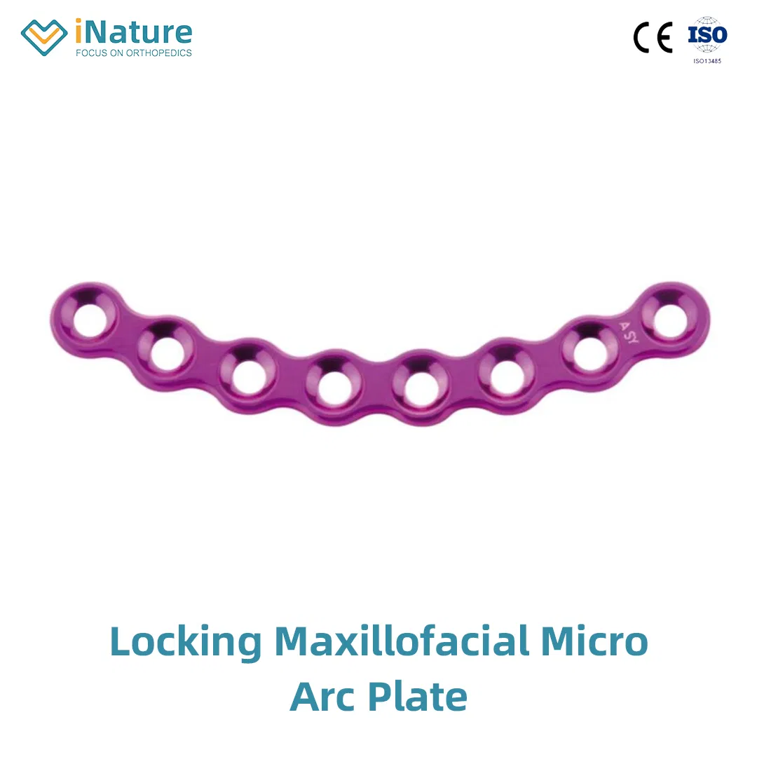 Maxillofacial Internal Fixation System Anatomical Orbital Floor Plate Orthopedic Implants