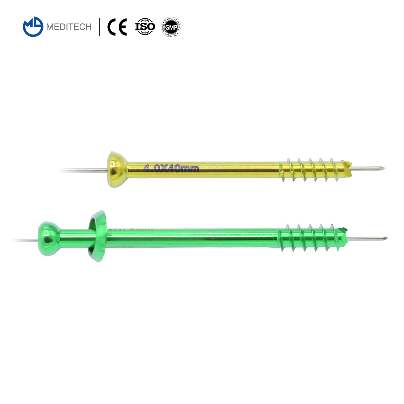 Titanium Medical Bone Screws Herbert Cannulated Compression Screw Price