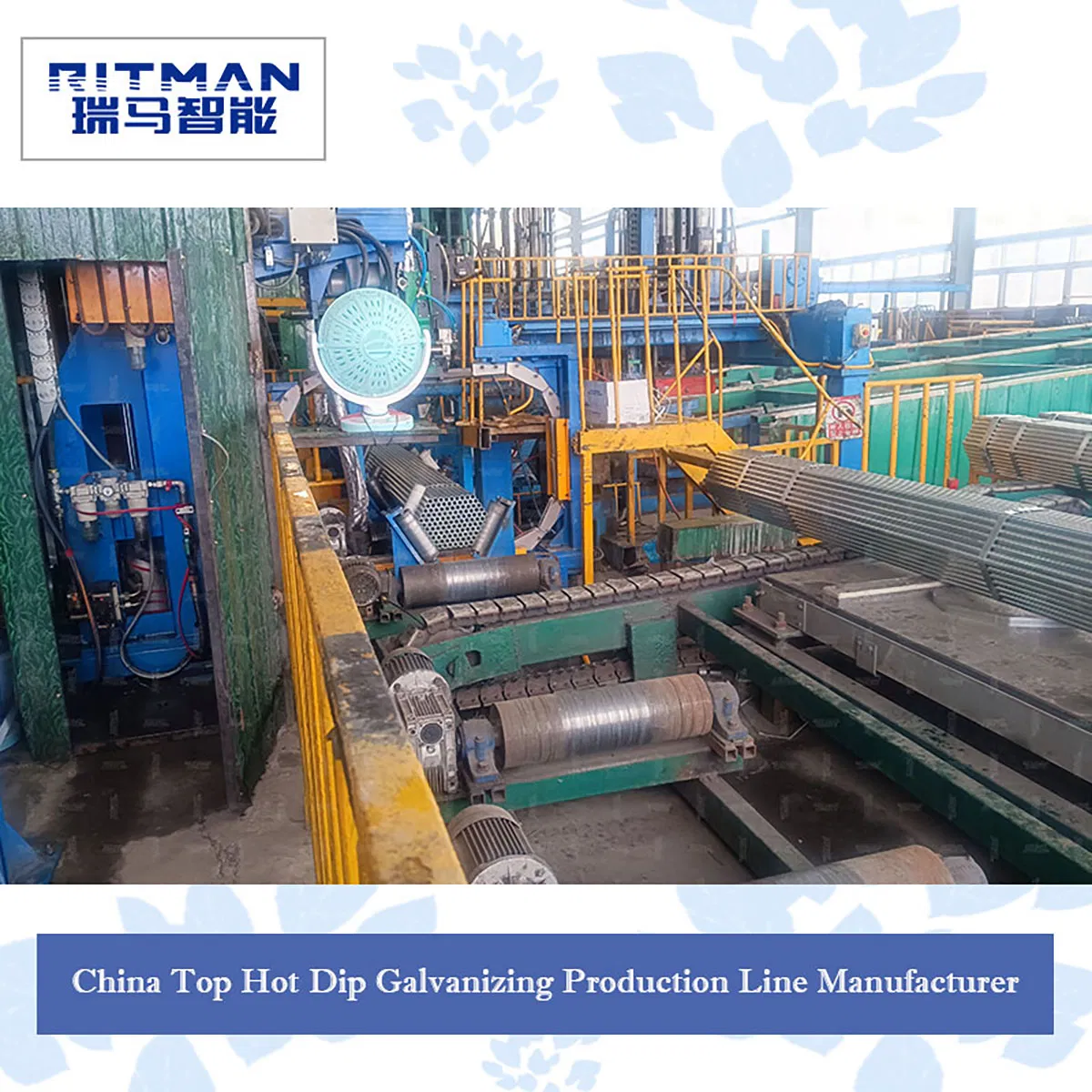 Steel and Iron Pipe Zinc Plating System