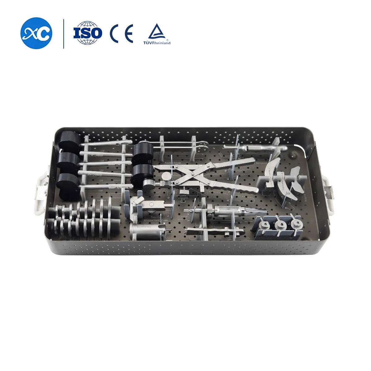 Factory Price Titanium Knee Replacement Orthopedic Instrument for Tka/Tkr Primary Total Knee Joint Prosthesis