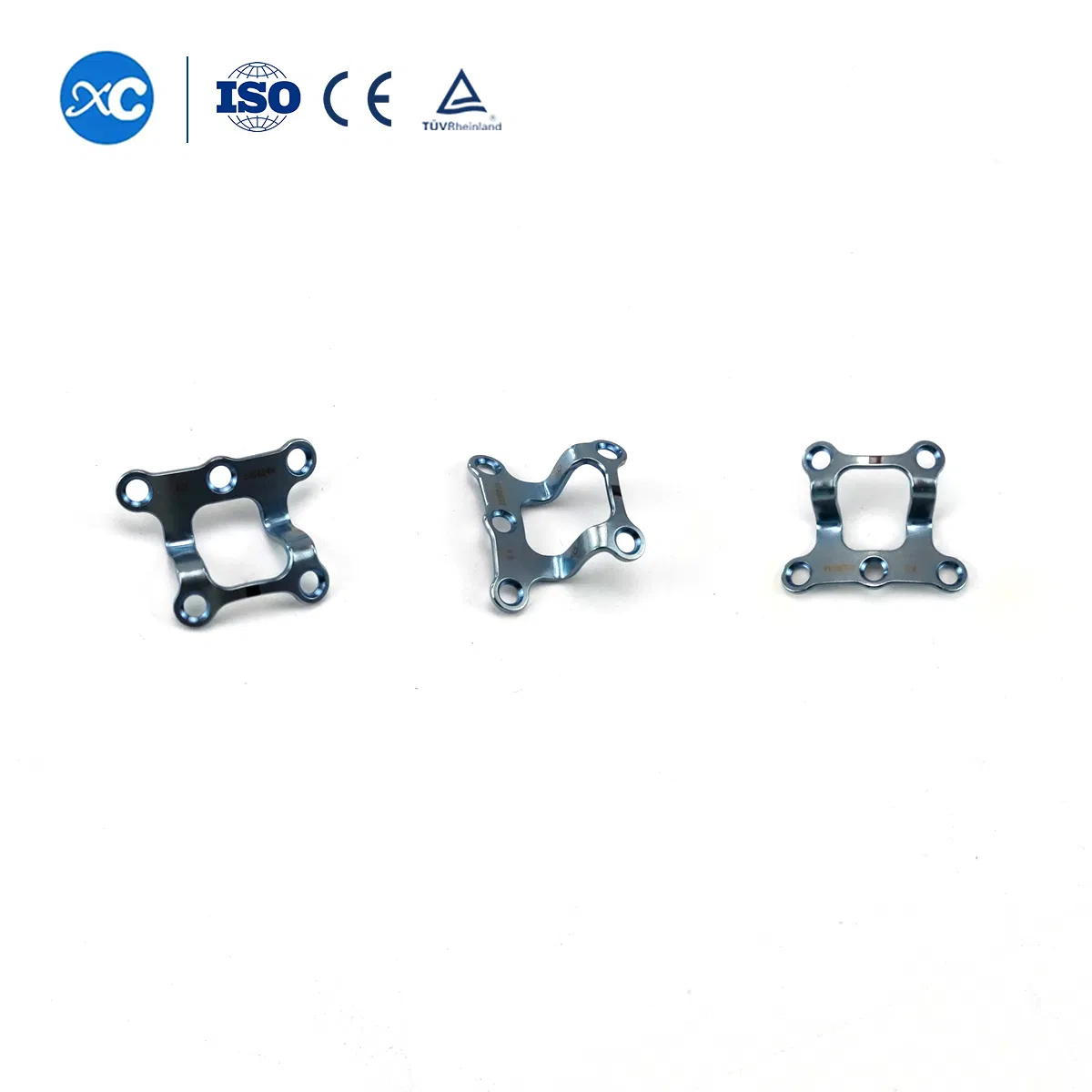 Surgery Kit Skull Reconstruction Titanium Maxillofacial Locking Plate and Screw Implants