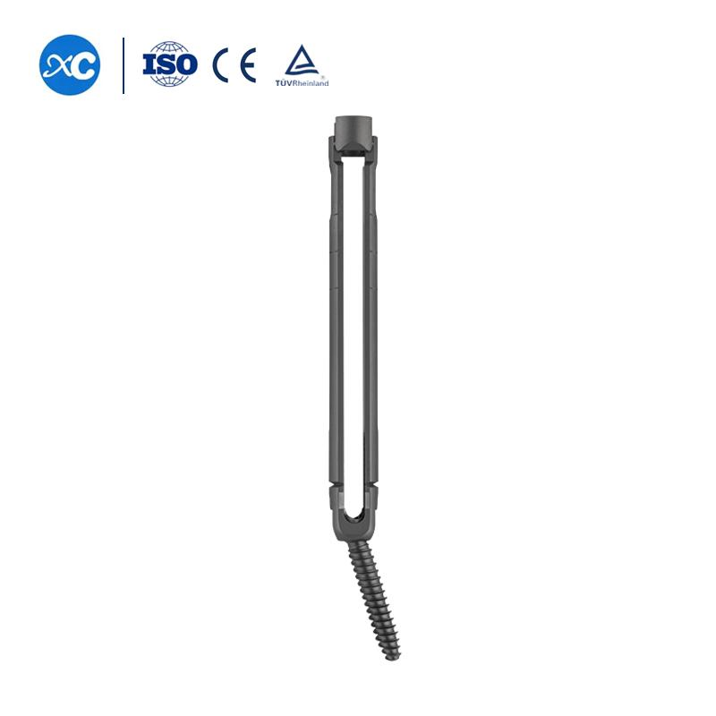 Mis Polyaxial Cannulated Pedicle Screw, Titanium Orthopedic Implant Minimally Invasive Spine Screw