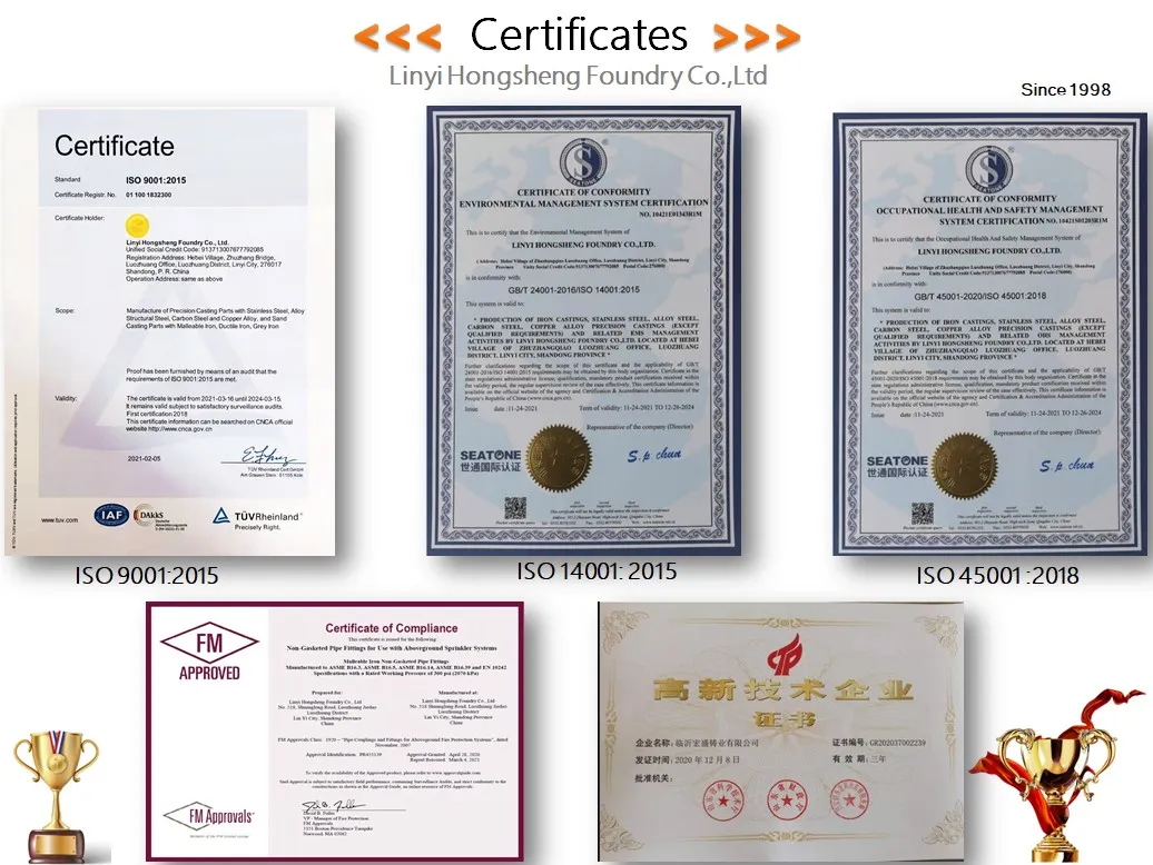 Quality Certifications