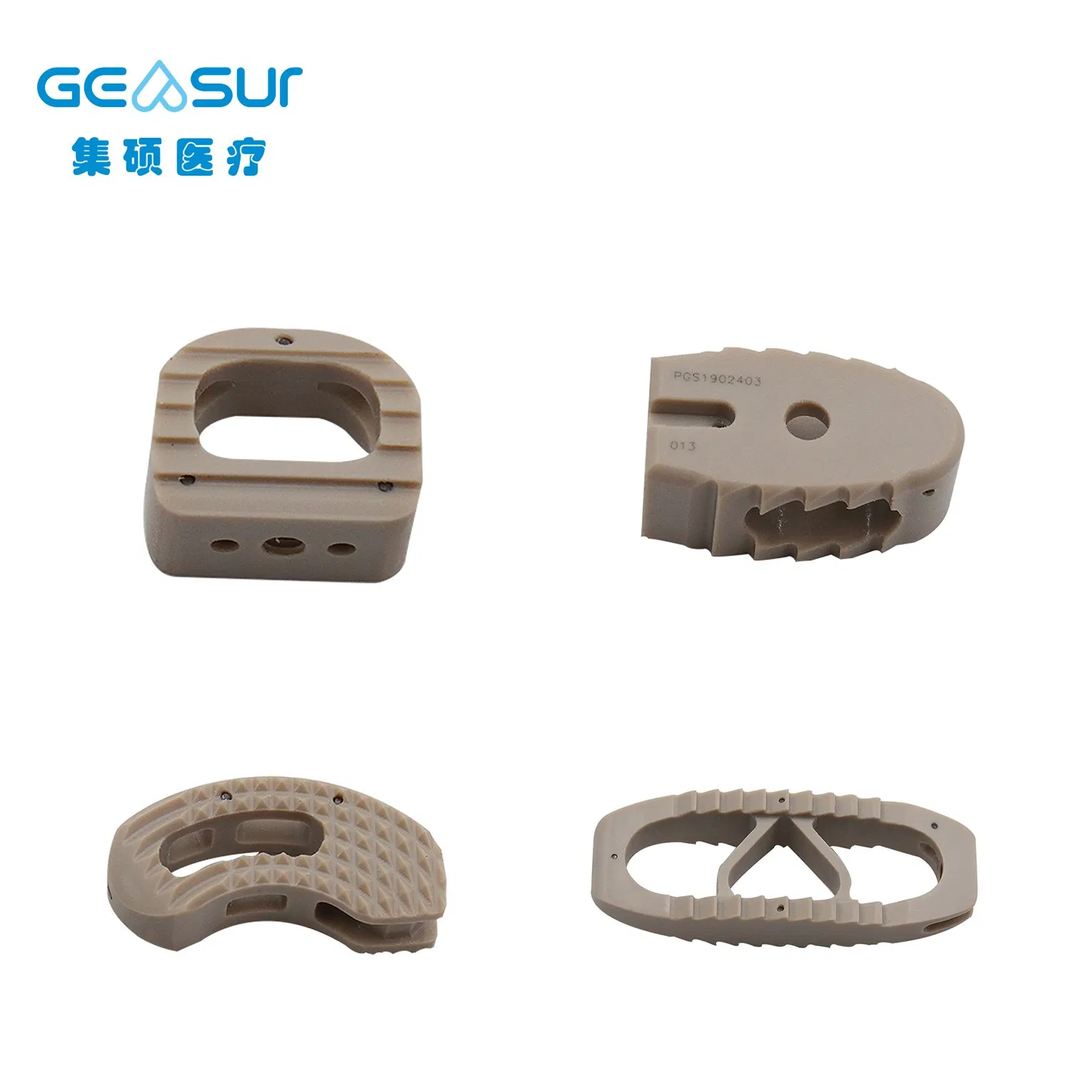 Titanium Alloy Coating Surgical Instrument Set Orthopedic Implant Plif Lumbar Interbody Fusion Peek Cage System