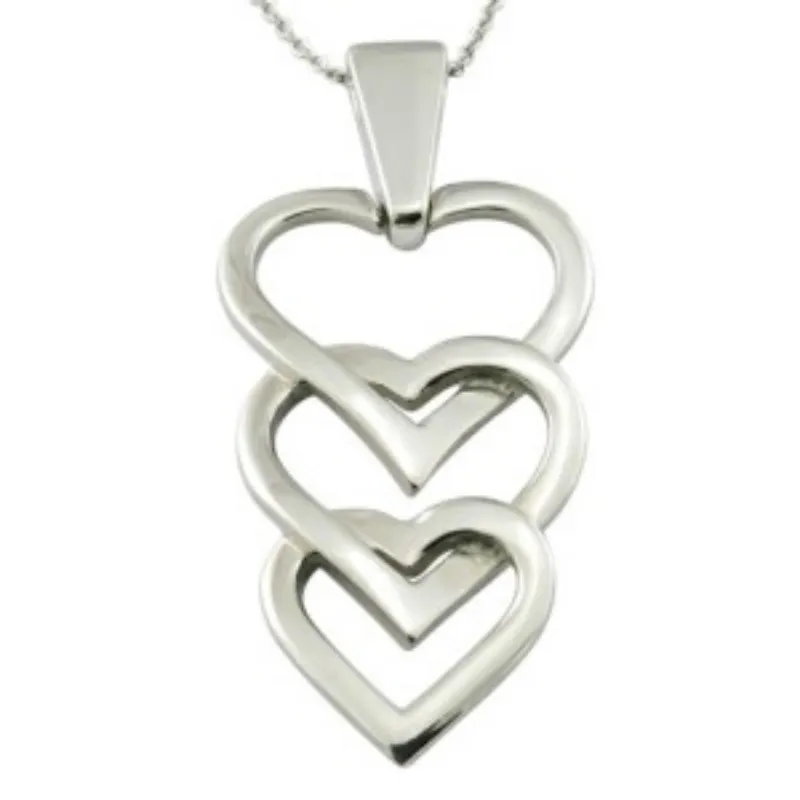 Italian Design Heart Jewelry Collection Steel