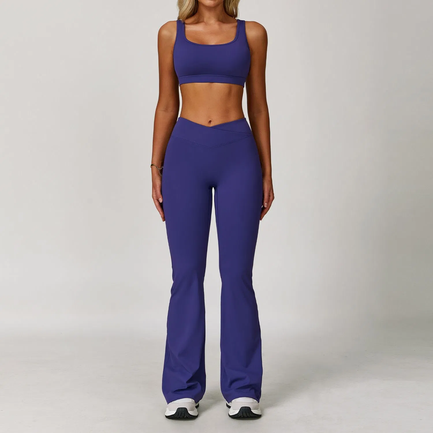Super Quality Custom Logo Gym Fitness Set Shirt Sportswear Activewear for Women