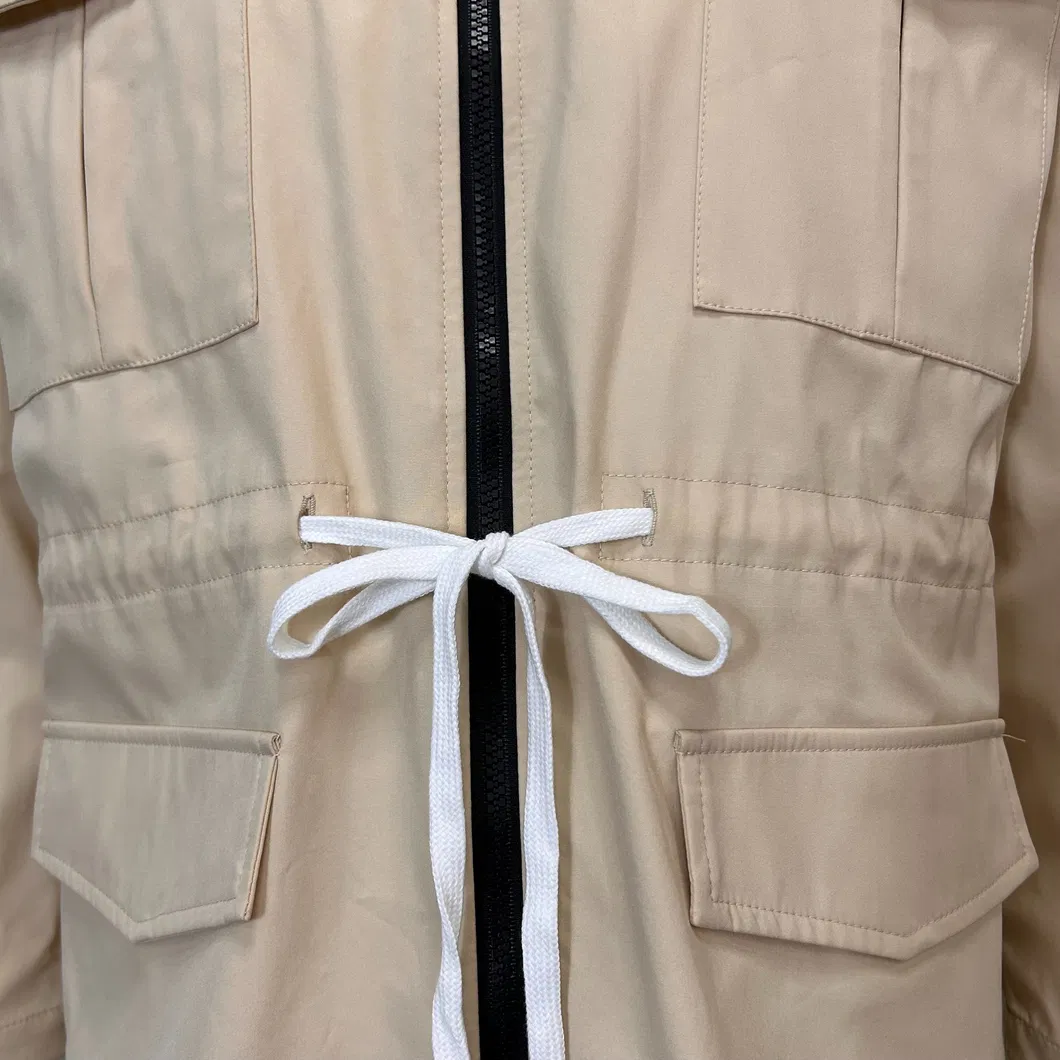 Outer Wear Waterproof MIDI Women for Winter Coat Girl with Hood Women's Outerwear