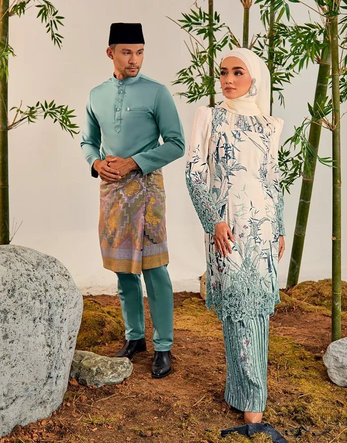 Stylish Sipo Baju Kurung Attire for Modern Muslim Women