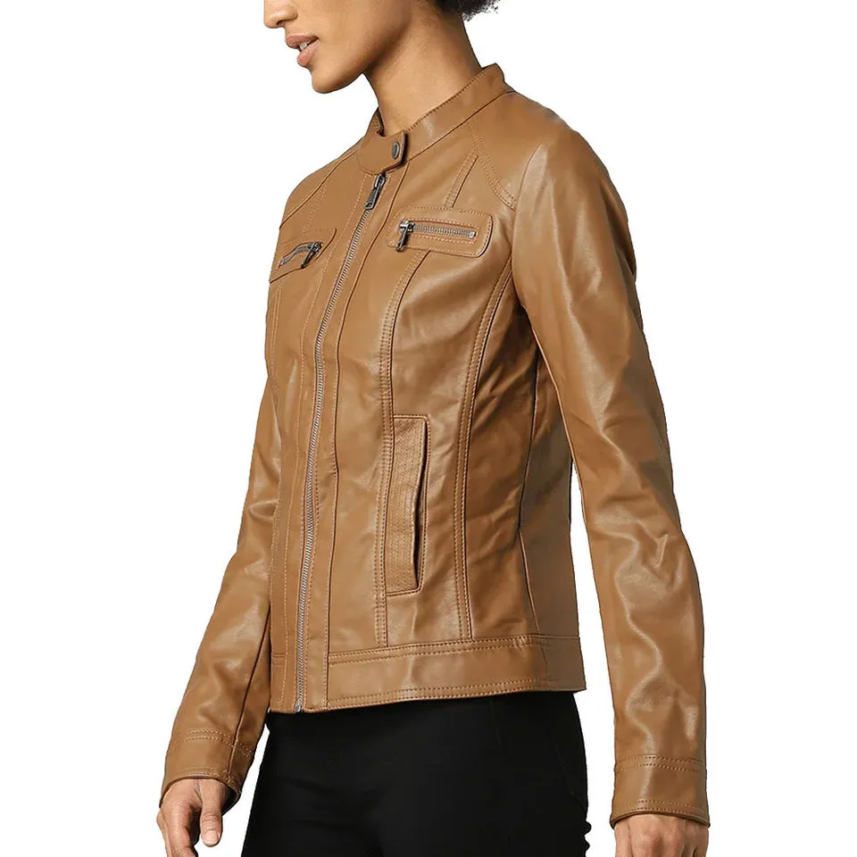 Women Outerwear Fashion Style New Model Casual Jacket