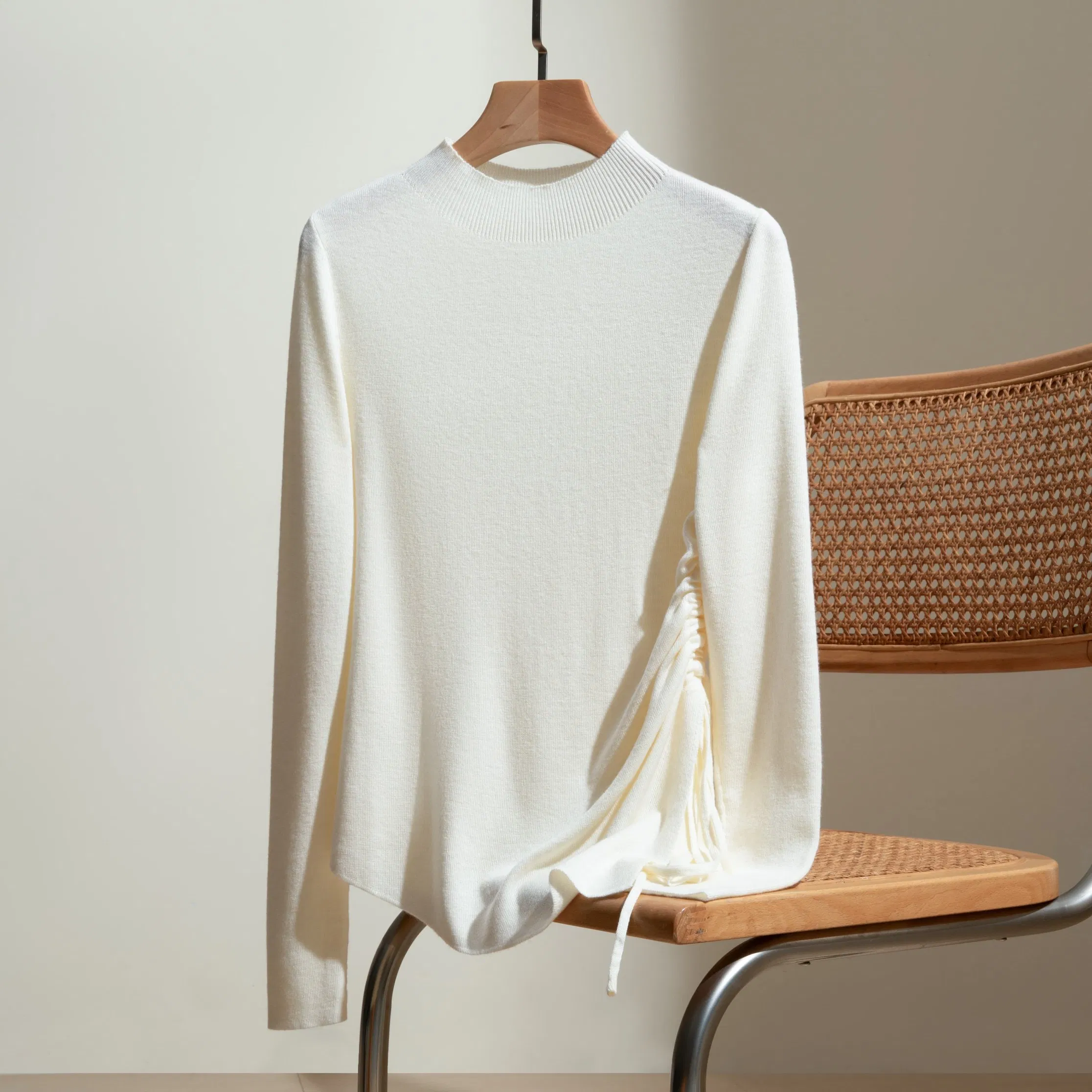 Women's Pullover Sweater Premium 100% Wool Knitting Wear