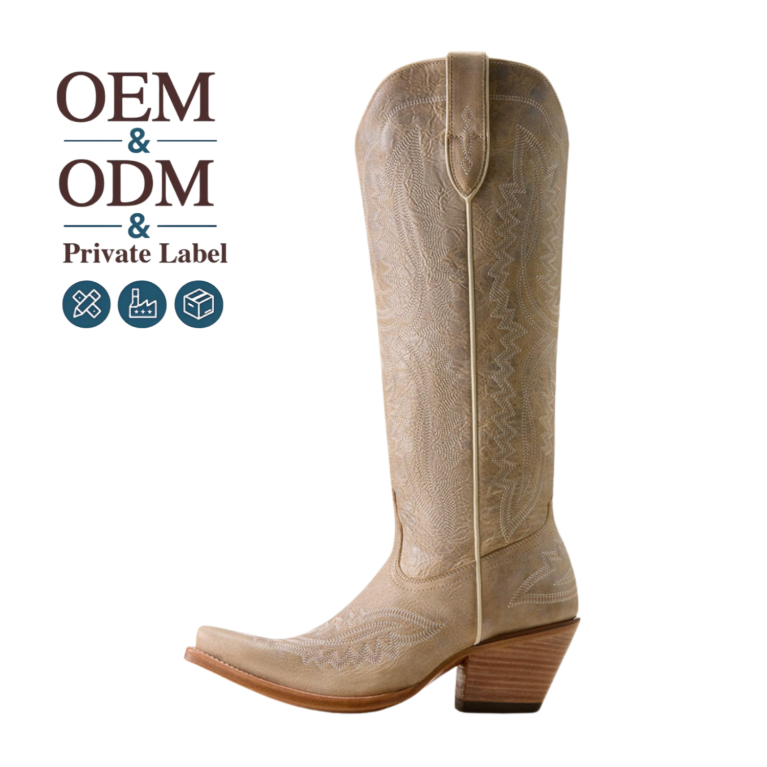CHENO Durable Micro Fiber Country Boots Women for Sustainable Fashion Choice and Eco Friendly Style
