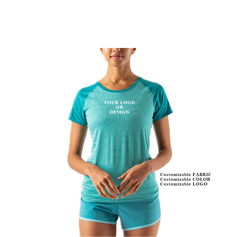 Wholesale Recycled Sustainable Eco Friendly Fitness Yoga Wear Gym Activewear Top Seamless Sportswear Women Sport Shirts